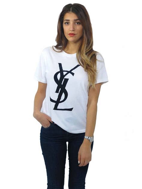 ysl white shirt price|ysl women's shirts.